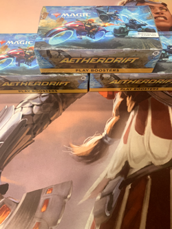 3x Play Booster Box Aetherdrift MTG ---New Sealed !!!! - Image 1