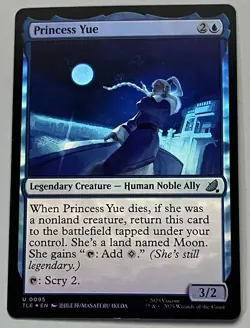 MTG Avatar: TLE Princess Yue Legendary Creature UNCOMMON FOIL #0095 - Image 1