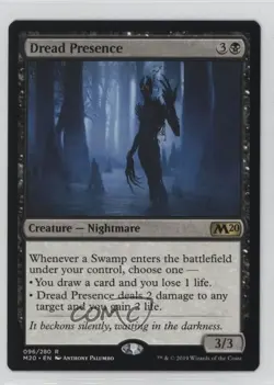 Dread Presence Magic: Core Set: 2020 M20 #096 - Image 1