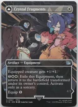 Crystal Fragments (Borderless) U FINAL FANTASY 357 NM - Image 1