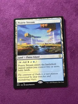 Prairie Stream - MTG NCC Magic The Gathering - Image 2
