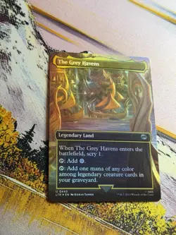 The Grey Havens Foil Borderless Lord of The Rings (looks Great In Foil!) - Image 5