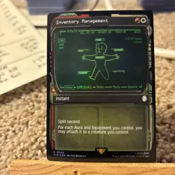 Inventory Management (Showcase) Universes Beyond: Fallout Foil - Image 1