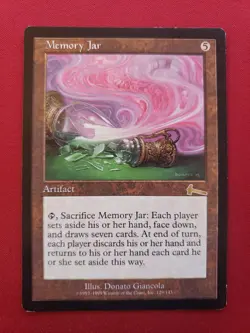 Memory Jar Urza's Legacy #129 MtG - Image 1