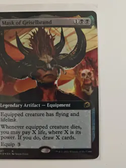 Mask of Griselbrand (Extended Art) Innistrad: Midnight Hunt Foil - Image 2