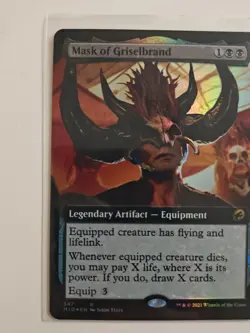 Mask of Griselbrand (Extended Art) Innistrad: Midnight Hunt Foil - Image 3