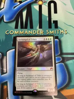 Archangel of Tithes ✨ FOIL ✨ MTG NM Angels They're Just Like Us Secret Lair - Image 1