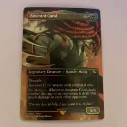 Amarant Coral (Borderless) Commander: Final Fantasy Foil - Image 1