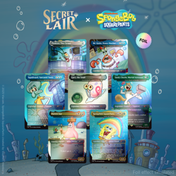 MTG Secret Lair: SpongeBob SquarePants Bundle Foil Edition /w PROMO - PRESALE - Image 2