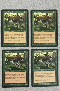 Odyssey MTG Playset Wild Mongrel Magic - Image 1