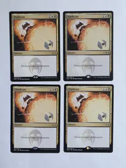 4x Vindicate - Modern Horizons 2 - MH2 - Near Mint - MTG - Image 1