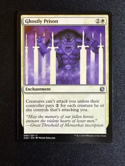 MTG Ghostly Prison #86 Conspiracy: Take the Crown (CN2) - LP - Image 1