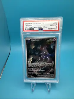 2023 Pokemon S&V 151 UPC Black Star Promo Mewtwo #52 - GEM MINT PSA 10 - Image 1