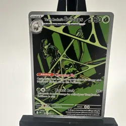 Pokemon TCG Team Rocket's Spidops 187/182 Destined Rivals Card M/Nm Condition - Image 1