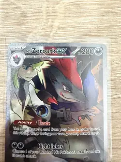 Pokemon TCG N's Zoroark EX Journey Together Sir Fresh Mint, 185/159 - Image 3