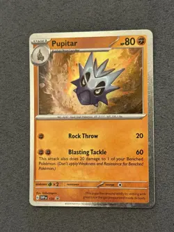 Pokemon TCG Pupitar SVP 120 Black Star Promo Holo Card NM/M - Image 3