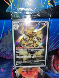 Alakazam - Pokemon Mega Evolutions - ETB Promo - SEALED - Image 1