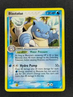 Blastoise 14 Pokemon Crystal Guardians 2006 HP 🔥🔥🔥 - Image 1
