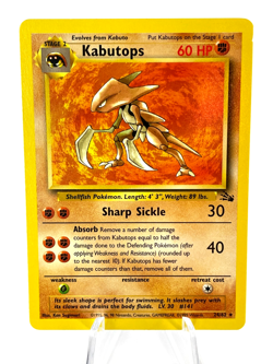 Kabutops 24/62 - Fossil - Non Holo Rare - Pokemon - NM - Image 1