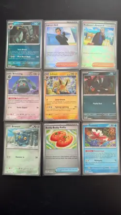 Pokemon TCG: Lot of 9 - Prismatic Evolution Pokeball Cards - Image 1