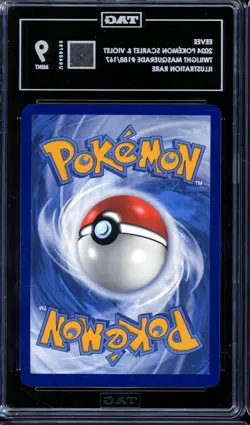 2024 POKEMON S&V TWILIGHT MASQUERADE 188/167 TAG 9 MINT IR EEVEE - Image 2