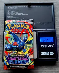 Pokemon Phantasmal Flames Booster Pack Heavy 22.79g Sealed - Image 1