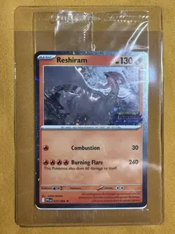 Reshiram 017/094 Phantasmal Flames SEALED Stamped Promo Pokemon - Image 3