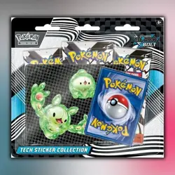Pokemon Scarlet & Violet - Black Bolt Tech Sticker Collection TCG Blister Sealed - Image 1