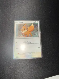 Pokemon TCG Eevee #200 Destined Rivals Cosmo Holo Black Star Promo Nm Rare - Image 1