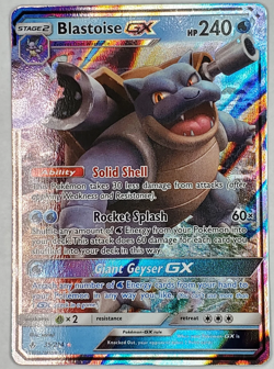 Blastoise GX 35/214 Holo Ultra Rare Pokemon Unbroken Bonds Near Mint pack fresh - Image 2