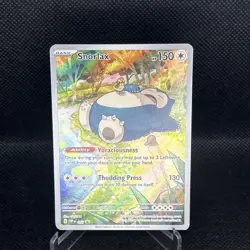 Pokemon TCG Snorlax SVP 051 Scarlet & Violet 151 Holo Black Star Promo Nm - Image 1
