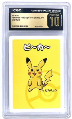 Pokemon CGC PRISTINE 10 Lot of 5 | Japanese | Pickachu | Bulbasaur | Jigglypuff - Image 3