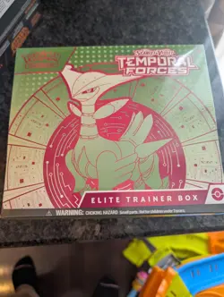 Pokemon TCG Scarlet Violet Temporal Forces Elite Trainer Box - Image 1
