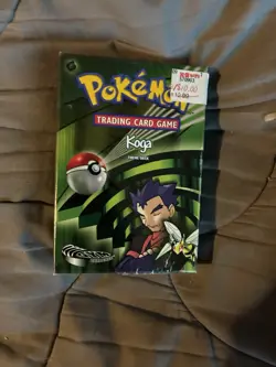 Pokemon Koga Theme Deck, Gym Challenge Set, WOTC, 2000, NEW & SEALED - Image 1