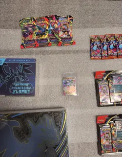 Pokemon Mega Evolution Phantasmal Flames Lot - Image 4
