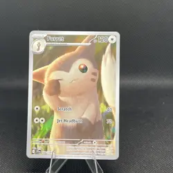 Pokemon SV09 Scarlet Violet Journey Together 168/159 Furret Illustration Rare NM - Image 1