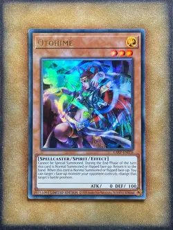 Yugioh Otohime LART-EN076 Ultra Rare Lost Art Promo Limited Edition NM - Image 1