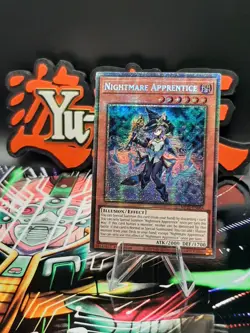 Yu-Gi-Oh! Nightmare Appentice MP25-EN004 Starlight Rare 1st Ed NM - Image 1