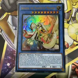 Yugioh Arahime the Manifested Mikanko DUNE-EN032 Ultra Rare 1st Edition NP - Image 1