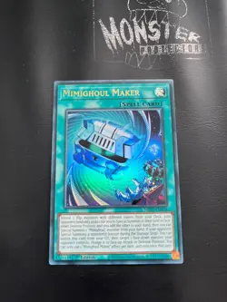 YUGIOH MIMIGHOUL MAKER ULTRA RARE MP25-EN238 1ST EDITION - Image 1
