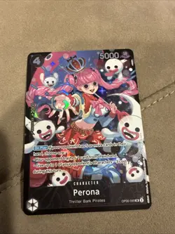 One Piece Card Game Flagship Battle Perona OP06-093 SR Alt Art - Image 1