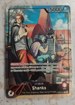 Shanks (2025 PSA Magazine Promo) OP09-001 One Piece Promotion Cards Foil - Image 1