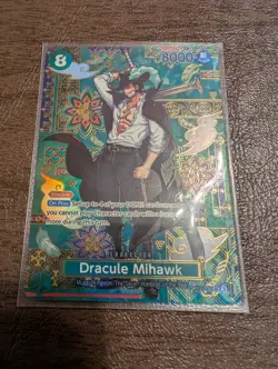 Dracule Mihawk - OP12-030 (SP) OP12-030 The Azure Sea's Seven Foil - Image 1
