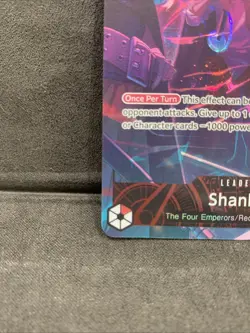 One Piece TCG Shanks Leader OP09-001 ALT Art English - 2nd anniversary eng - Image 5