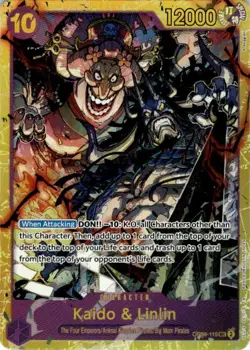 One Piece Two Legends Kaido & Linlin Foil Card OP08-119 - Image 1