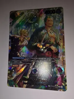 Roronoa Zoro - PRB02-006 (SP) - The Azure Sea's Seven (OP14) Card In Hand - Image 5