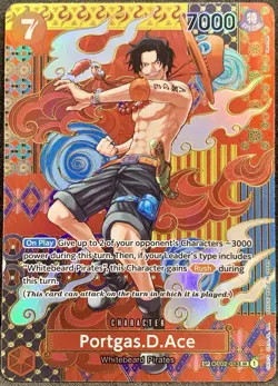 Portgas D. Ace - OP02 013 AA SP - Eng - One Piece - Two Legends OP08 - Image 1