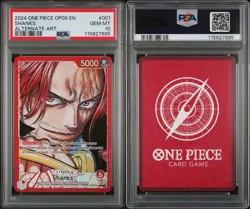 One Piece | Shanks (OP09-001) (V.2) | Emperors in the New World | PSA 10 - Image 3