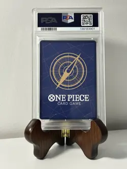 2024 ONE PIECE OP07-500 YEARS IN THE FUTURE ALTERNATE ART MONKEY D. LUFFY PSA 10 - Image 2