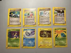Pokemon TCG Expedition Base Set 2002 Card Lot, 22 cards (2 Holos) - Image 5